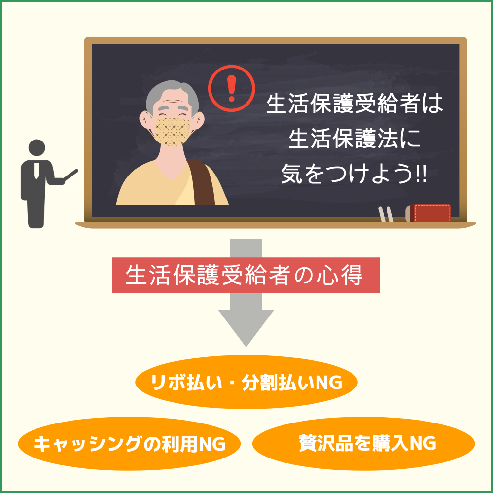 生活保護受給者がクレジットカードを利用する際の注意点