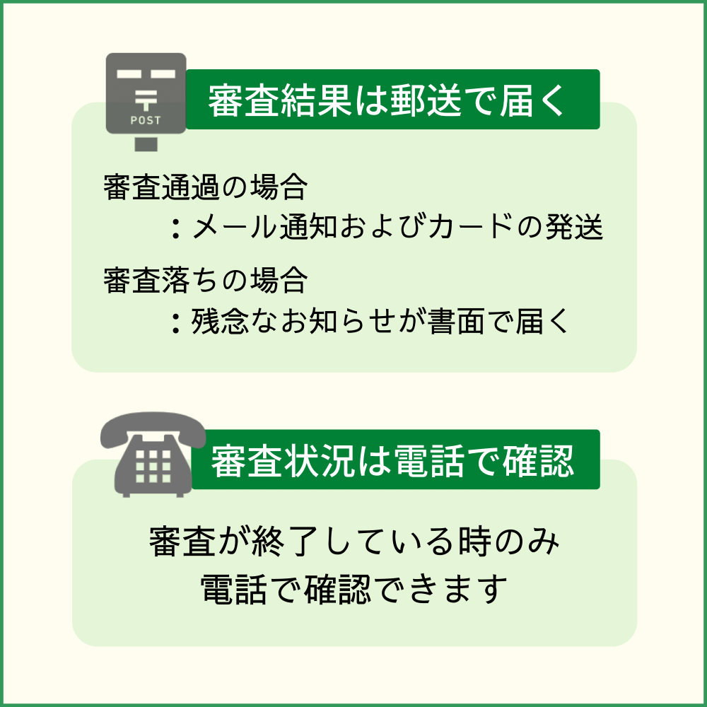 アメックスビジネスカードの審査状況を確認する方法