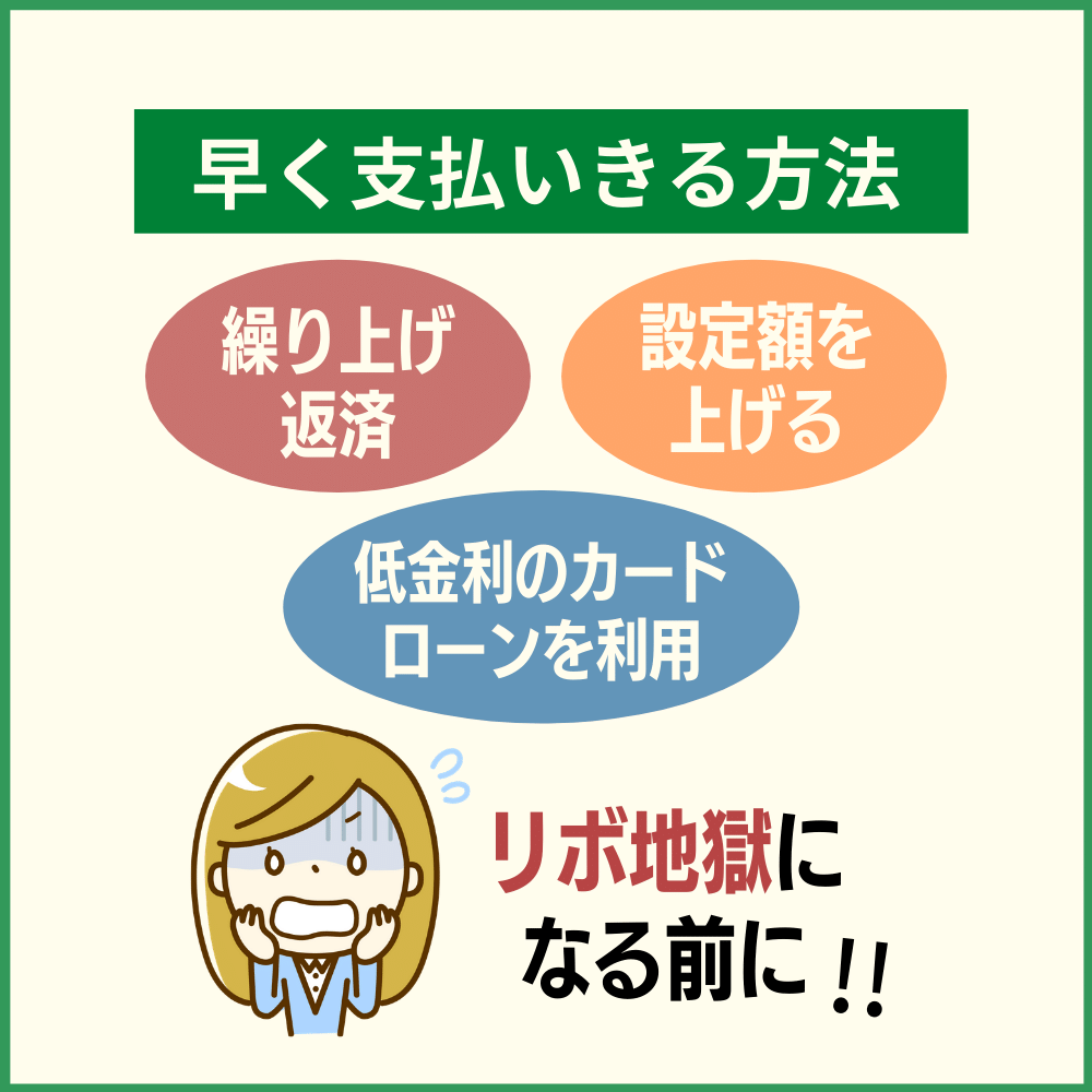 すでにリボ払いを利用している場合の対処方法