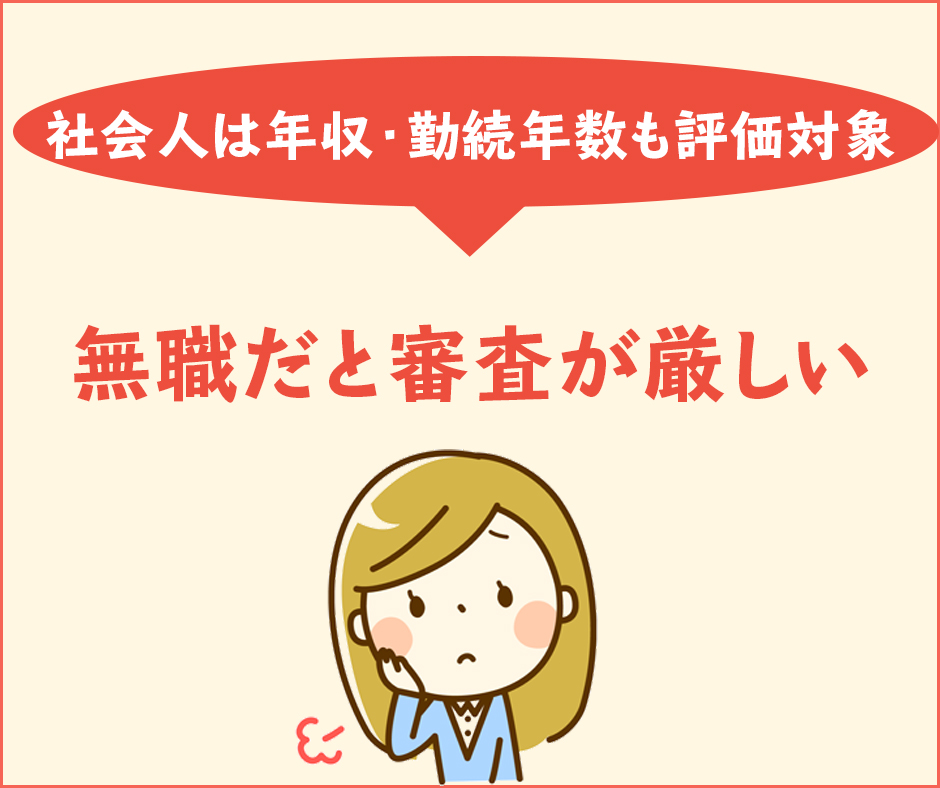 新たにクレジットカードを発行する場合無職だと審査が厳しい