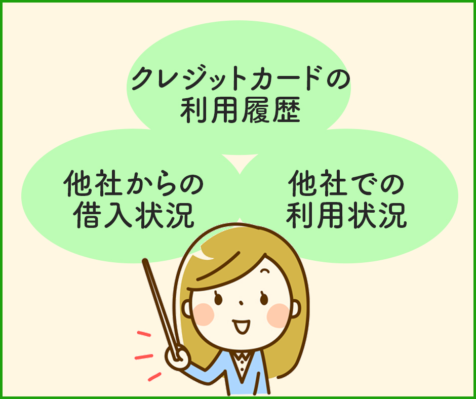 途上与信でチェックされるポイント