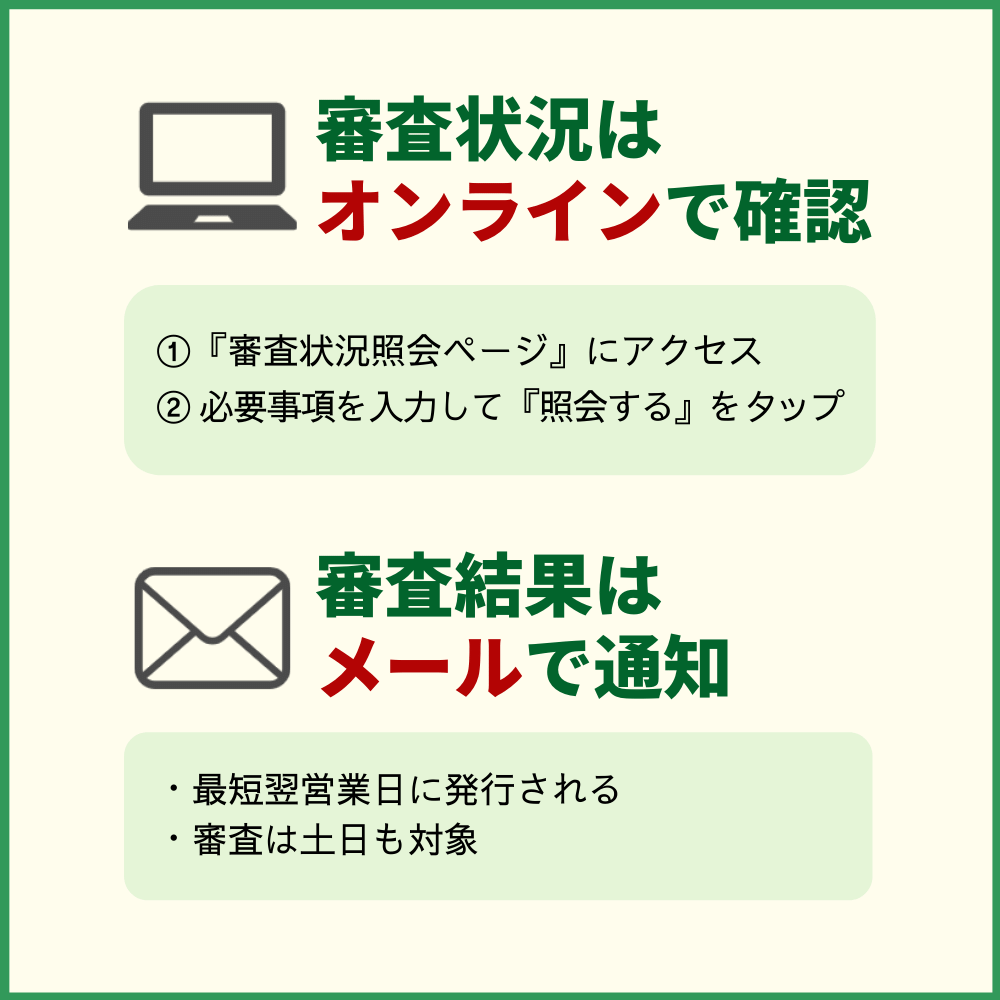 三井住友カード（NL）の発行までの時間や審査状況を確認する方法