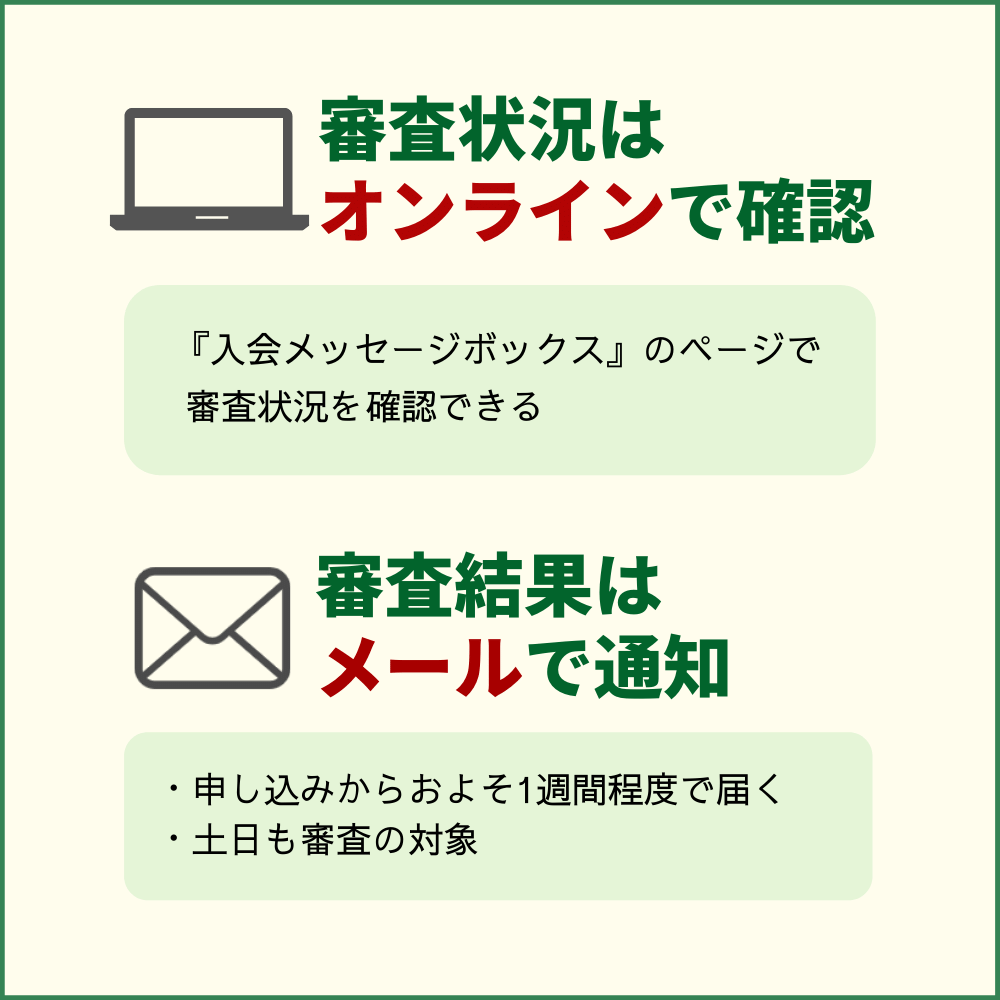 JCBカードBiz ゴールドの発行までの時間や審査状況を確認する方法