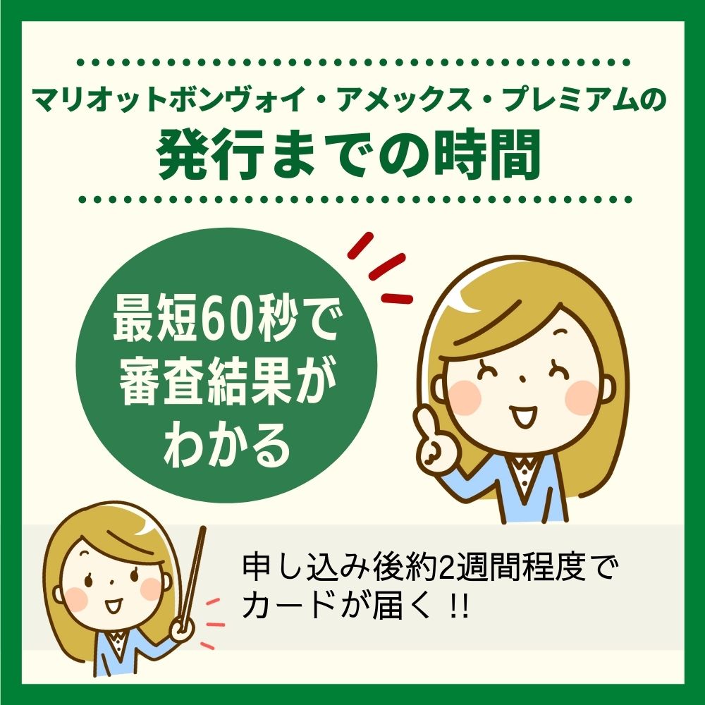 マリオットボンヴォイ・アメックス・プレミアムの発行までの時間や審査状況を確認する方法
