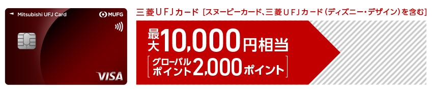 カード利用額に応じて最大10,000円相当プレゼント