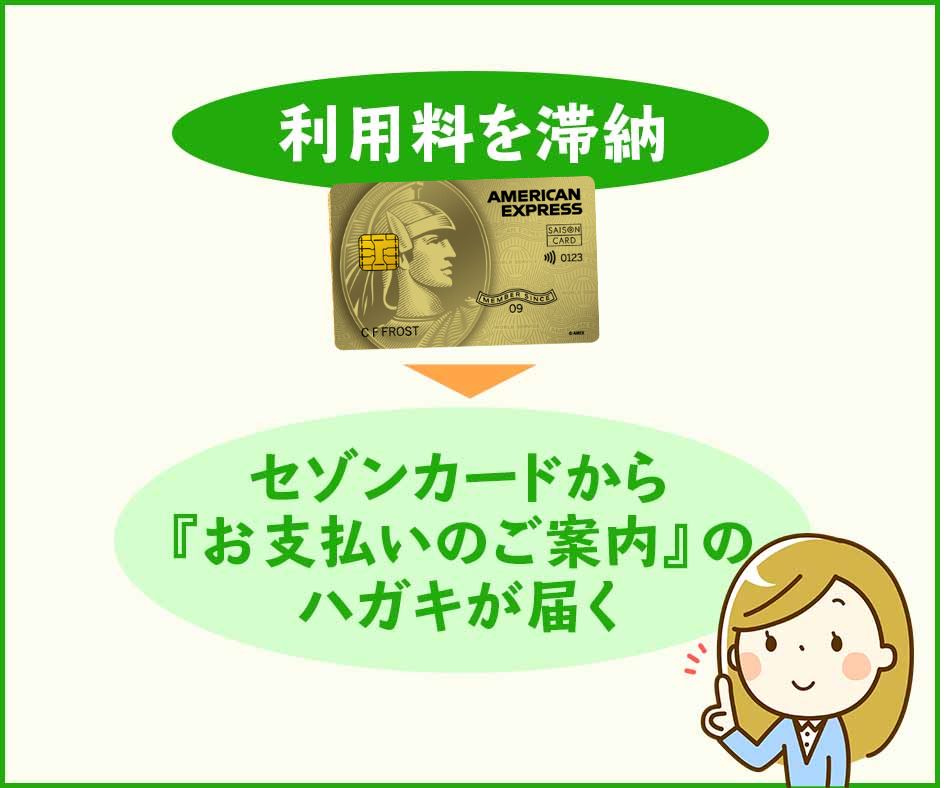 セゾンカードから届く支払案内を使ってコンビニエンスストアで支払う