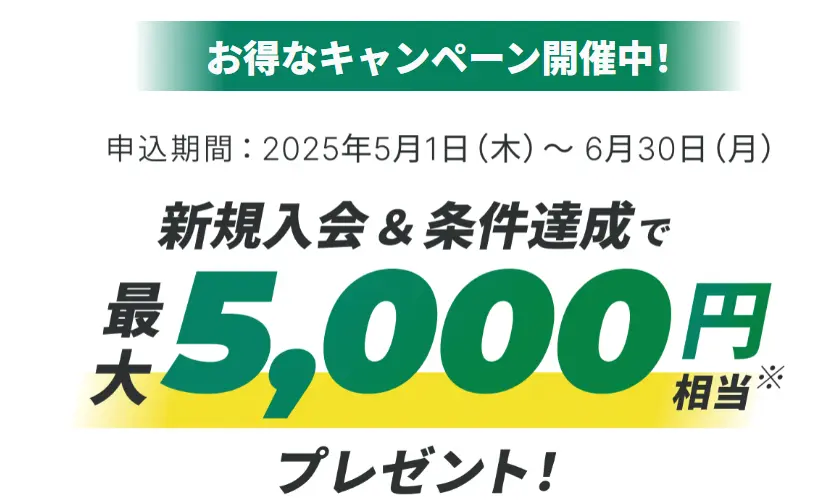 【2025最新】各種三井住友カードの入会キャンペーン情報
