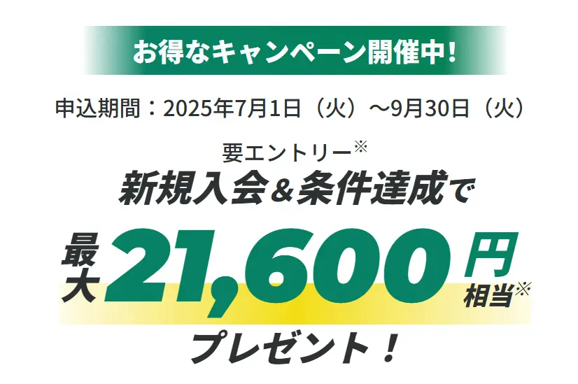 【2025最新】各種三井住友カードの入会キャンペーン情報